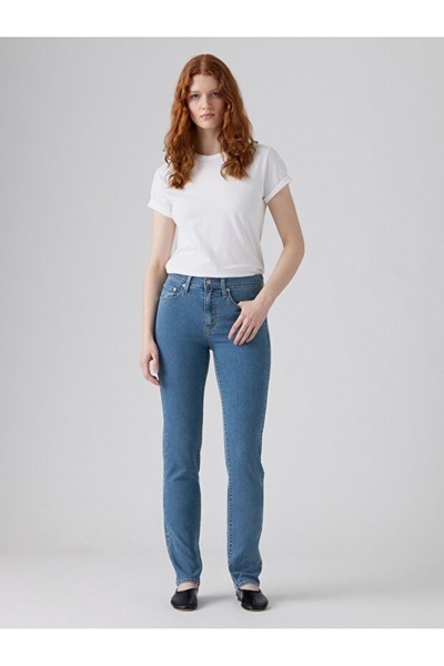 Levis Pantaloni de blugi Levi's 724 HIGH RISE STRAIGHT pentru femei 18883-039...