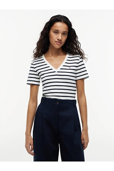 Tommy Hilfiger ΣΛΙΜ ΚΟΝΤΙΝΕΡΕΪΤΕΡ ΒΙΝΤΕΪ ΝΕΚ ΣΕ Στυλ Σέξουαλ