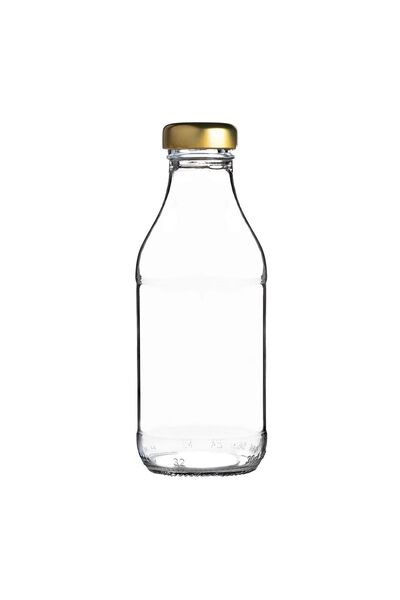 KADAX Sticlă de vin 330ml Moonshine cu capac Lichior Kubuś Suc Pahar Sucuri 8 buc