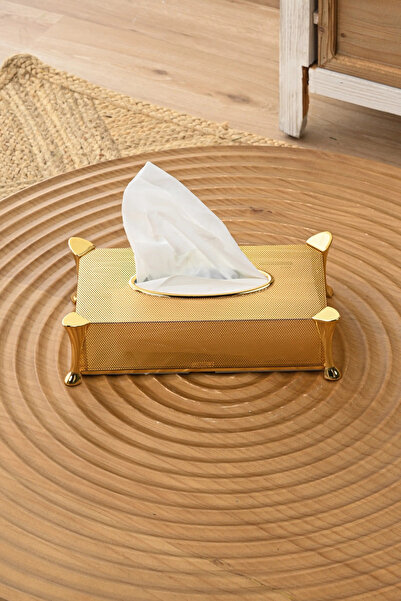 SQUALO Elegant gold Squalo napkin box – the finishing touch to a complete tab...
