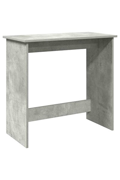 vidaxl Birou, gri beton, 80 x 40 x 75 cm, PAL