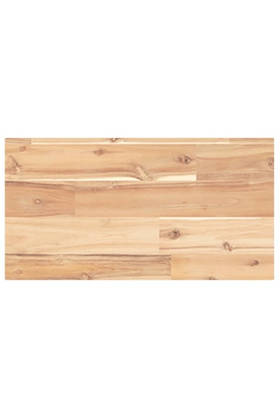 vidaxl Table top 60x20x2 cm rectangular solid acacia wood