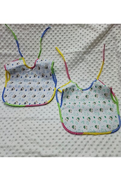 BERKAY مريلة طفل قطنية من بيركايسون مع ظهر من النايلون