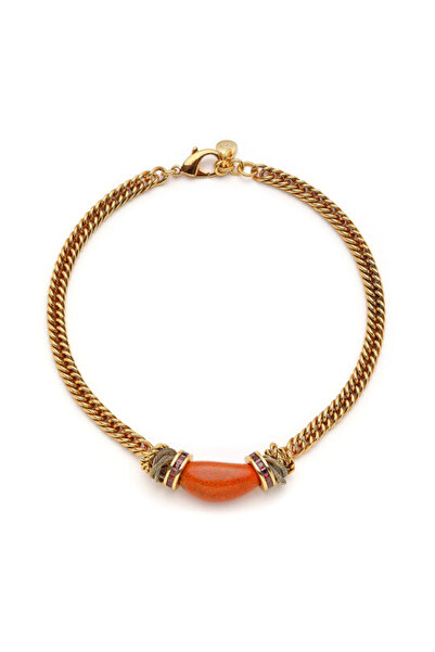 Mon Reve Calyx Altın Kaplama Zincir Kolye