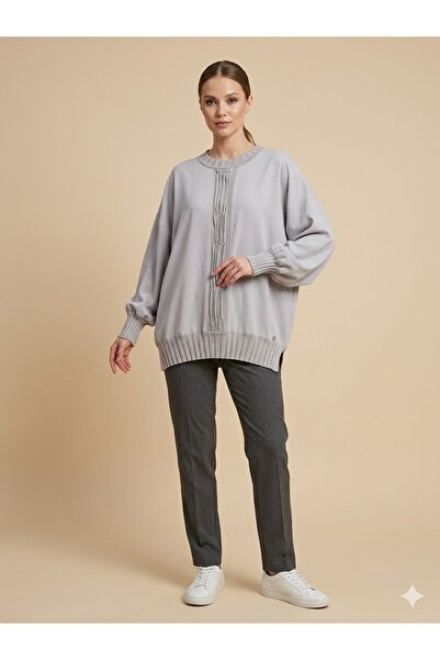 centilmen Ghi̇sa Tunic with Elastic Detail on Sleeves and Waist 4422