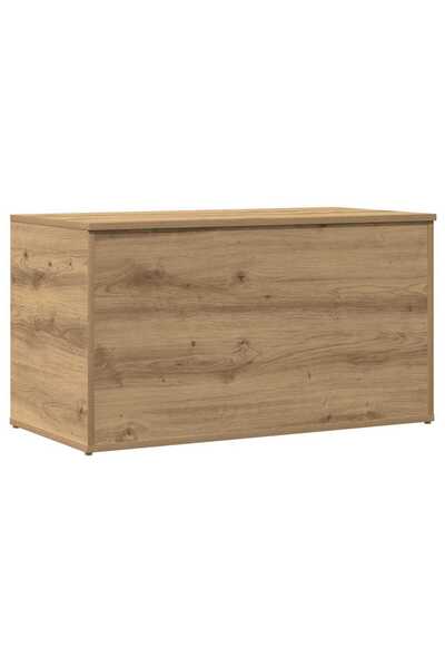 vidaxl Cufăr depozitare, stejar artizanal, 84x42x46 cm, lemn prelucrat