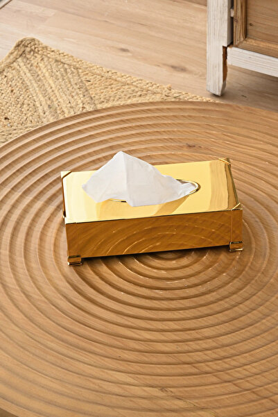 SQUALO Squalo Luxury Gold Napkin Box – Council Gold and Crown of Hospitality