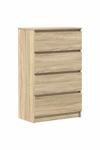 vidaxl Dulap, stejar sonoma, 60x35x98,5 cm, lemn prelucrat
