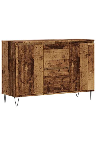 vidaxl Servantă, lemn vechi, 101,5x35x70 cm, lemn prelucrat