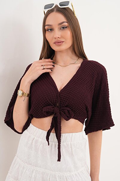 ŞİMAL Women's Bürümcük Bolero 260080 -