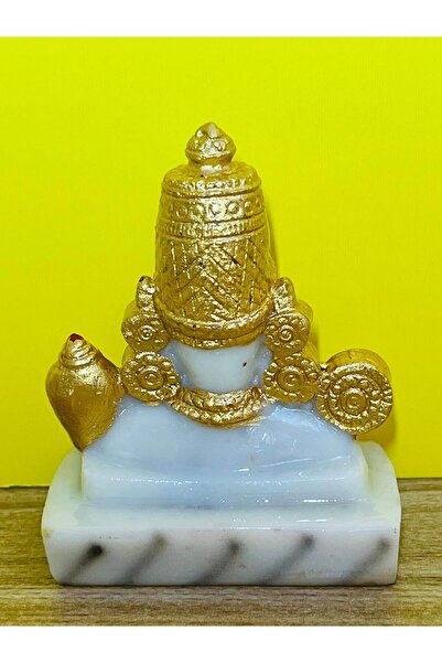 Generic Divine Design Half Tirupati Balaji Idol-8cm