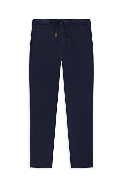 Abdullah Kiğılı 6 Drop Regular Fit Standard Cut Drawstring Waist L Stretch Fa...