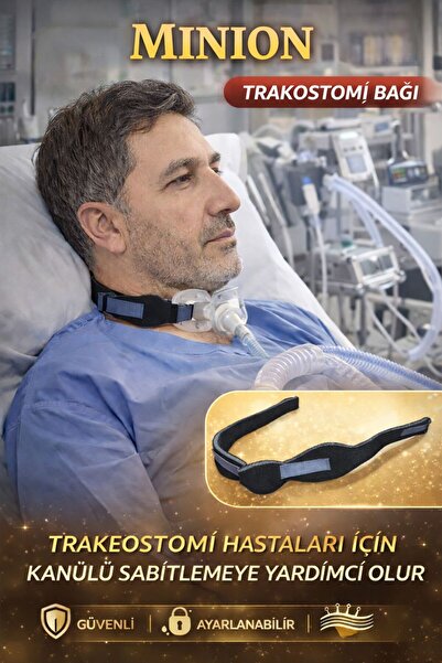 Minion Trakeostomi Kanül Sabitleyici KANUL BAĞI 10'lu Set