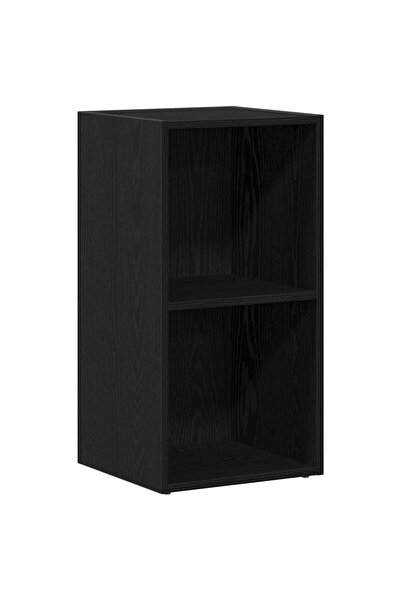 vidaxl Cutie de depozitare LP Stejar negru 71x34x36 cm Lemn prelucrat