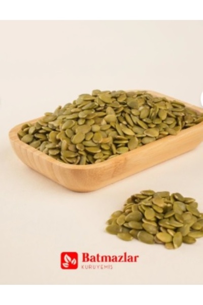 BATMAZLAR KURUYEMİŞ Çiğ Soyulmuş Kabak Çekirdeği İçi Tuzsuz (Premium) 500 GR