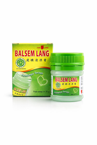 CAP LANG BALSEM LANG Aromatik Ferahlatıcı Günlük Kullanım Masaj Balsamı 20 g