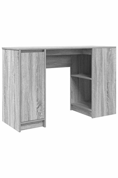 vidaxl Birou Gri Sonoma 120x42x76 cm lemn prelucrat