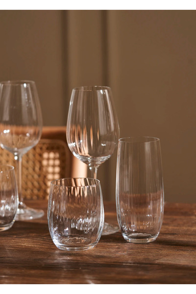 Bella Maison Columba Bardak-Kadeh Seti 18'li Naturel