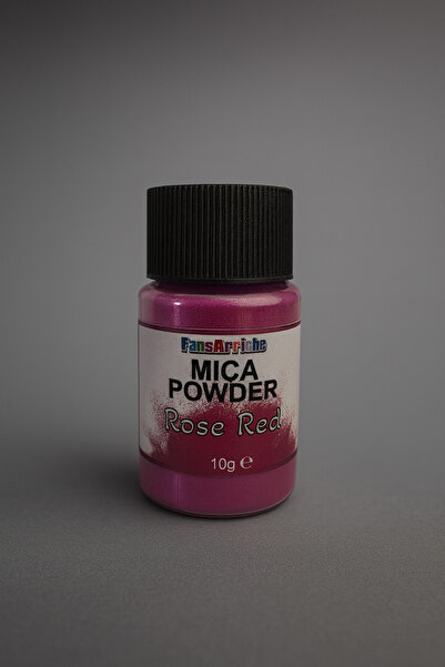 SC GAMA EPOXY SRL Pigment pudră de mică Roșu-roșu – 10g