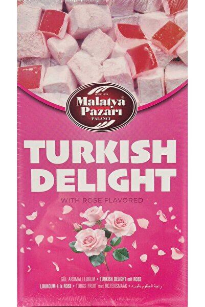 Malatya Pazarı Palancı Λουκούμι με γεύση τριαντάφυλλου 350 γρ.