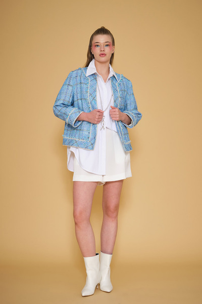 VERDA Къса яке с мотиви