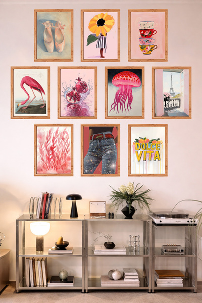 UNT Κουζίνα με εμφάνιση πλαισίου 10 στοιχείων |   Σύγχρονος |   Σετ ζωγραφική...