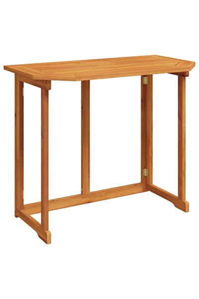 vidaxl Bistro table, 90 x 50 x 75 cm, solid acacia wood