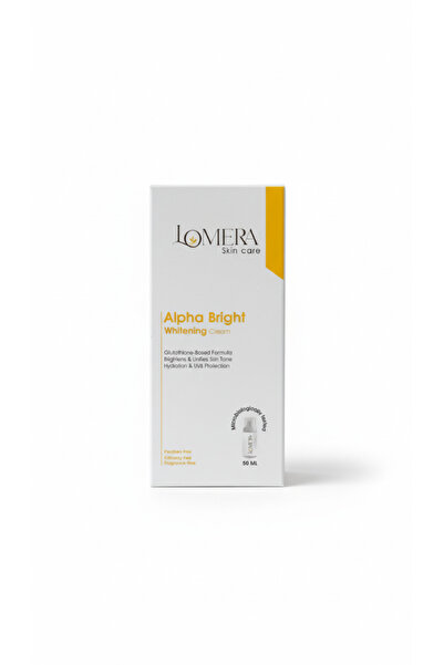 lomera skincare lomera alpha bright whitening cream