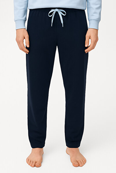 Katia&Bony Ανδρικές πιτζάμες Teddy Navy Blue