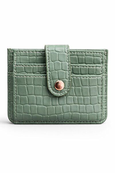 zetus Nova Model Green Women's Wallet Card Holder