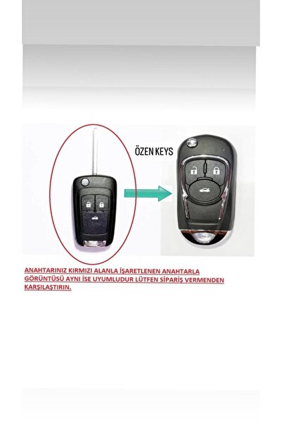 ÖZEN KEYS Chevrolet Cruze Trax Aveo T300 Spark M400 New Generation Converter ...