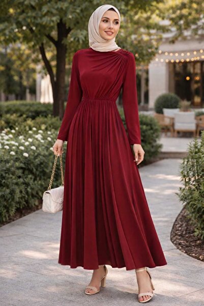 ECK MODA Noul sezon pentru femei cu încrețituri Full material elastic curea D...