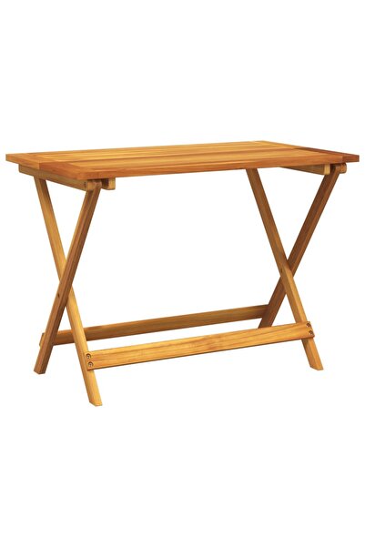 vidaxl Masă de grădină pliabilă, 90x52,5x65 cm, lemn masiv de acacia