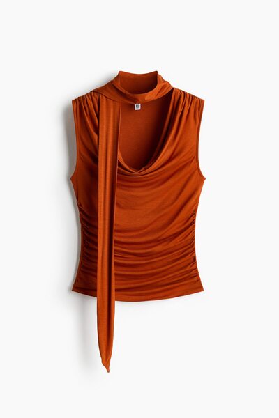 H&M Şal Yakalı Üst