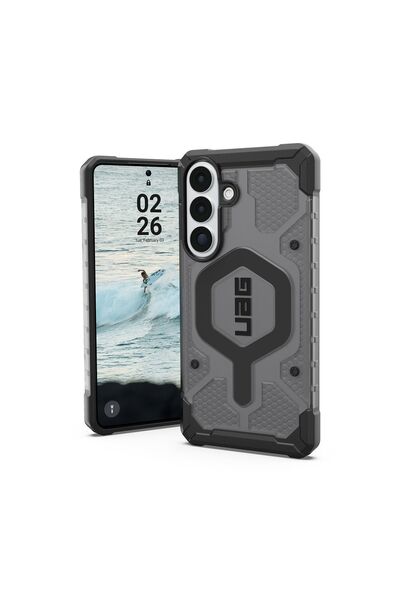 UAG Carcasă Pathfinder Clear MagSafe pentru Samsung Galaxy S26 Plus Negru/Gri