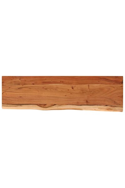 vidaxl Raft perete 100x30x2,5cm dreptunghiular lemn acacia margine vie