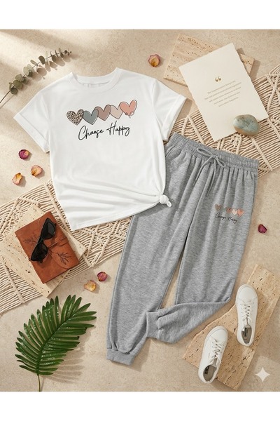 PENTHİLUS Women's Bottom - Top Set - Women's Pants Set