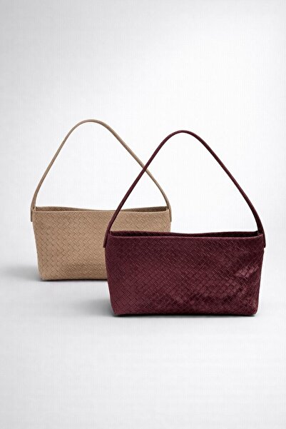 Nexora Geantă de damă tricotată cu model magnetic