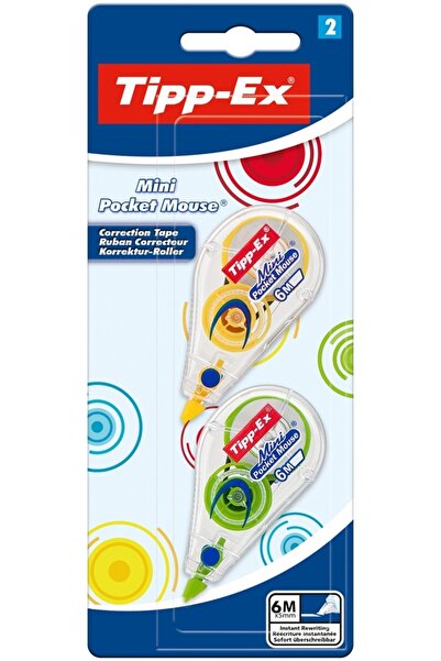 Bic Banda corectoare, Tipp-Ex Mini Pocket Mouse Fashion, diverse culori