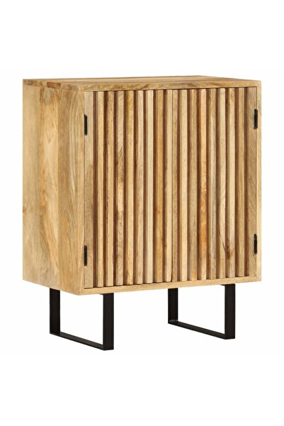 vidaxl Sideboard with 2 doors, 55x35x70 cm, solid mango wood