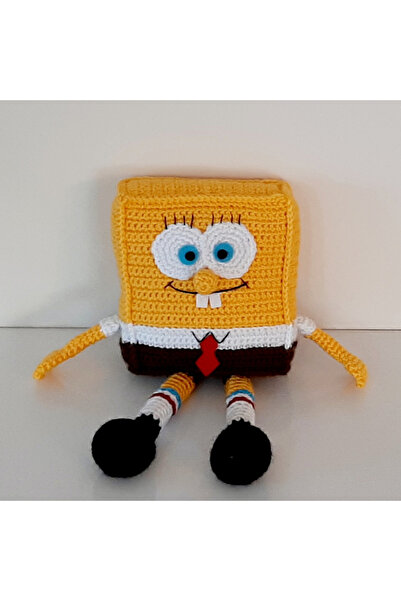 nildamigurumi Amigurumi Örgü Oyuncak Sünger Bob