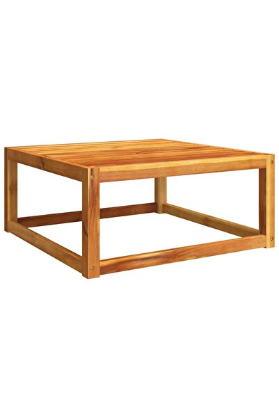 vidaxl Garden table, 65x65x29 cm, solid acacia wood