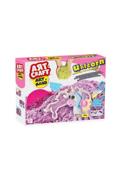 Kinetic Sand Joc creativ cu meșteșuguri artistice – Unicorn, 3 ani+