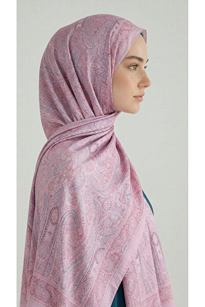 Karaca Royal Ethnic Pattern Cotton Shawl - Powder Pink