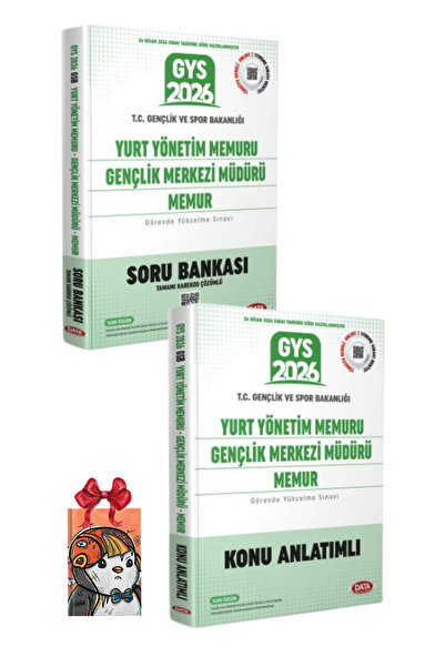 Data Yayınları 2026 T.C. Gençlik ve Spor Bakanlığı Yurt Yönetim-Gençlik Hizme...