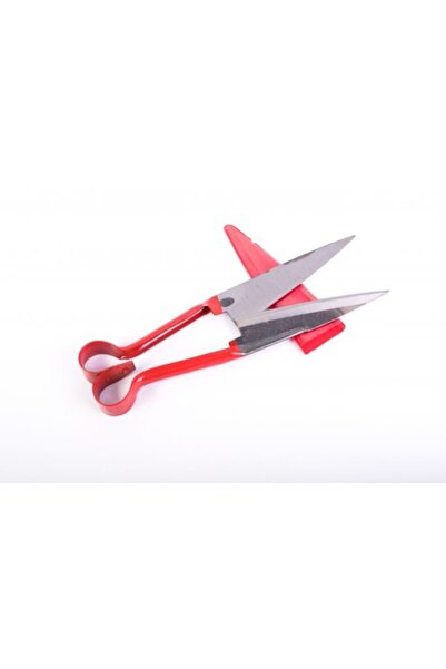 micul fermier Garden Scissors for Shearing Sheep, Red