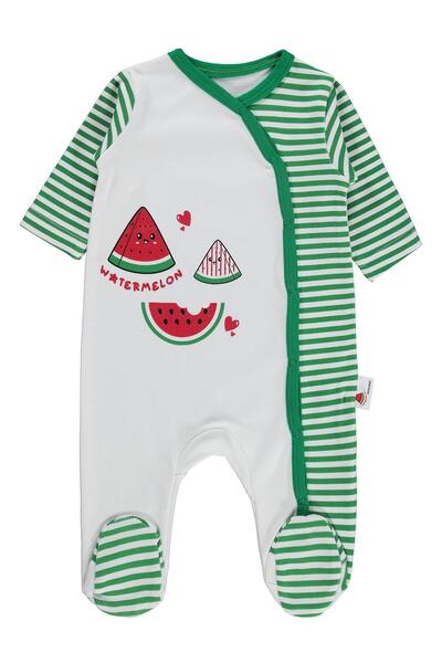 Nova Baby Οβάλ φόρμα με άρωμα καρπούζι για 0-6 μηνών - Εκρού