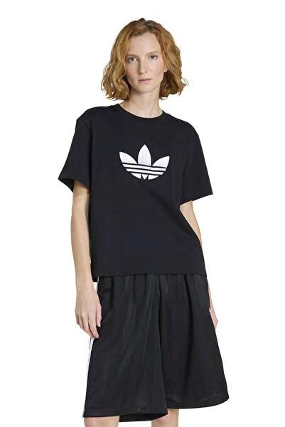 adidas Women's Casual T-Shirt Trefoil Boxy t Kd2918