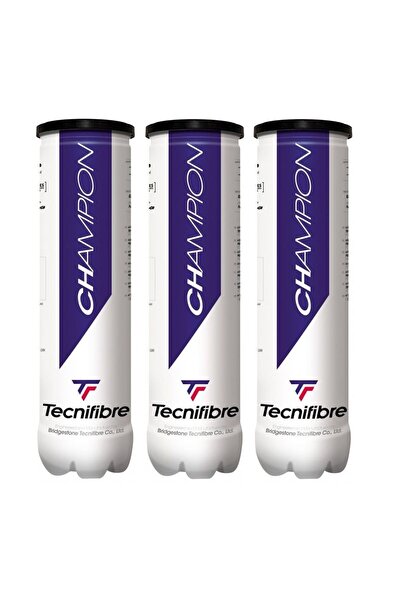 Tecnifibre Champion 4'lü 3 Kutu Tenis Topu