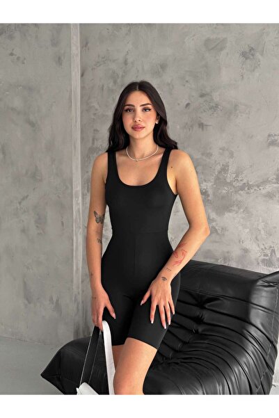 GIA'S WORLD Salopetă scurtă Lycra lucioasă Salopetă disco